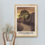 Northumberland National Park Travel Poster Art Print, thumbnail 5 of 8