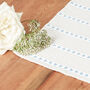 Set Of Four Millstone Heart Blue Cotton Placemats, thumbnail 7 of 9