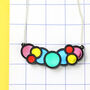 Mirrored Acrylic Circles Necklace, thumbnail 5 of 7