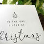 Romantic Personalised Christmas Card, thumbnail 2 of 4