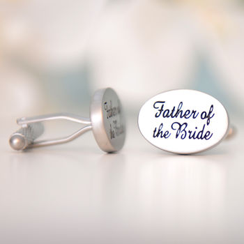 Father Of The Bride Cufflinks, 5 of 7