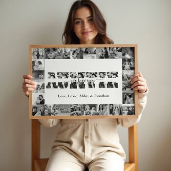 Personalised Auntie Photo Collage Print, 2 of 5