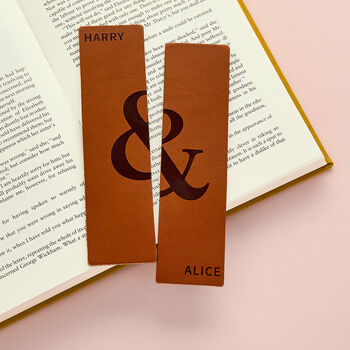 Personalised Couples Bookmark Set, 2 of 5