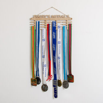 Personalised Medal Hanging Display Board, 3 of 11