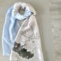 British Stag Silk Scarf, thumbnail 1 of 4