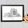 Personalised Wedding Venue Portrait On Paper, thumbnail 6 of 12