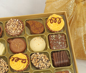 Eid Mubarak Gold 25 Chocolate Gift Box, 3 of 3
