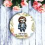 Personalised Sloth In A Suit Decoration Gift, thumbnail 1 of 2