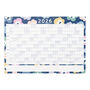 Wall Planner 2026 | Colourful Navy Floral Pattern | 2026 Yearly Planner | Year To View With Horizontal Monthly Planners And Notes, thumbnail 1 of 2