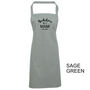 Personalised Embroidered Bib Apron With Pocket, thumbnail 9 of 12