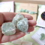 Green Aventurine Crystal Gift Box | Positivity, thumbnail 7 of 10