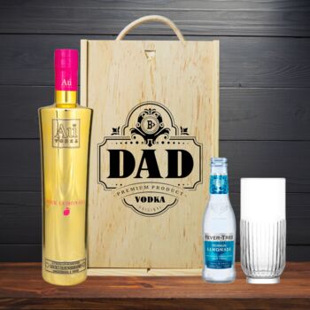 Au Vodka And Lemonade Father's Day Gift Set With Glass, 4 of 6