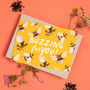 Buzzing For You Plantable Congratulations Card, thumbnail 3 of 6