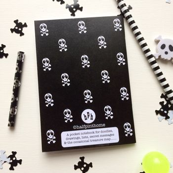 Party Bag Mini Pirate Notebook Or Stocking Filler, 3 of 4
