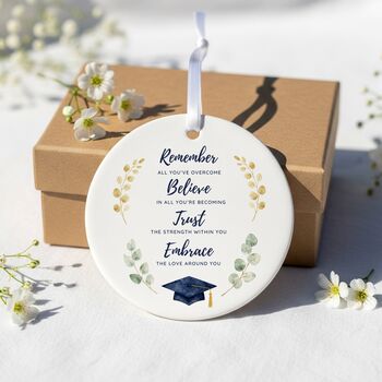 Graduation Gift Ceramic Bauble 2026, 5 of 7