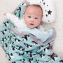 Four Layer Organic Cotton Panda Blanket, thumbnail 3 of 3