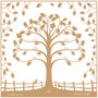 Personalised Traditional Family Tree Papercut, thumbnail 4 of 5