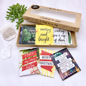 Christmas Tea Gift Set | Christmas Tea Hamper | Christmas Tokens | Stocking Fillers | Secret Santa, 9 of 11