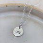 Sterling Silver Dinky Zodiac Sign Pendant, thumbnail 2 of 12
