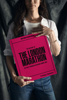 History Of The London Marathon Personalised Londonder Gift Newspaper Book History, 6 of 10