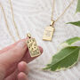 Personalised Star Tarot Card Necklace, thumbnail 3 of 6