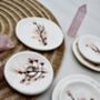 Cherry Blossom Imprinted Ceramic Bowls, thumbnail 3 of 8