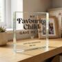 Personalised My Favourite Child Gave Me This Crystal Token, thumbnail 1 of 7