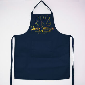 Personalised Barbecue King Apron, 11 of 12