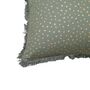 Mirage Dots Recycled Cotton Cushion Cover, thumbnail 4 of 5