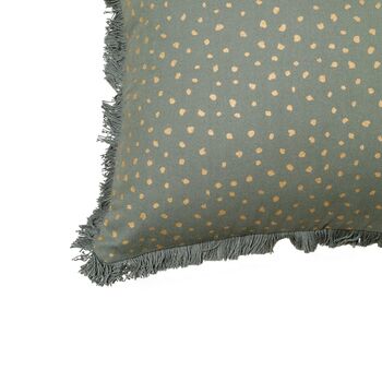 Mirage Dots Recycled Cotton Cushion Cover, 4 of 5