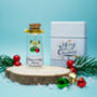 Personalised Christmas Tiny Keepsake Bottle Gift, thumbnail 1 of 3