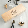 Personalised 'Mr And Mrs' Champagne Box, thumbnail 2 of 4