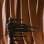 Brass Wind Woman Sculpture, thumbnail 1 of 2