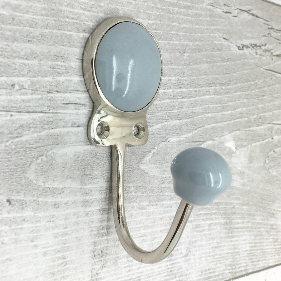 grey colour ceramic keys wall rack coat and hat hook by g decor