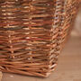 Traditional Wicker Shopping Basket, thumbnail 5 of 6
