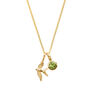 Swallow In Flight Gold Plated Necklace, thumbnail 4 of 8