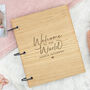 Personalised ‘Welcome To The World’ Baby Scrapbook, thumbnail 1 of 6