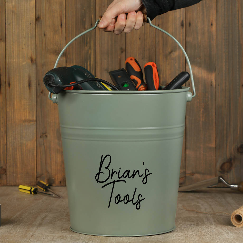 personalised toy bucket