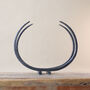 Fathers Day Forged Iron Log Store 'Long Horn' Design, thumbnail 3 of 12