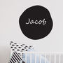 Circular Personalised Children's Name Wall Sticker, thumbnail 2 of 3