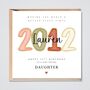 Personalised 13th Birthday Card 2012 Granddaughter Daughter Niece, thumbnail 1 of 2