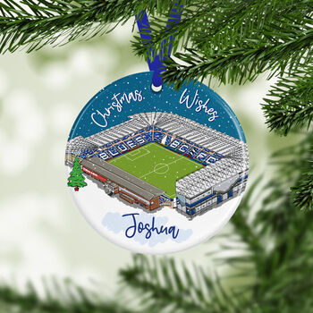 Personalised Birmingham City Bauble, St Andrew's, 2 of 4