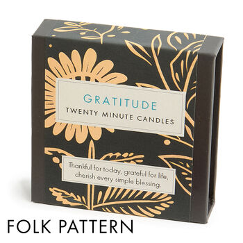'Gratitude' Twenty Minute Candles, 4 of 12