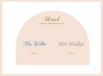 Personalised Bridal Bow Garter, 6 of 6