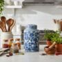 Ginger Jar Pot Veere White Blue Porcelain, thumbnail 2 of 7