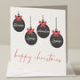 Family Christmas Personalised Card, thumbnail 1 of 7