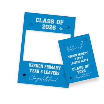 School Leavers Selfie Frame And Party Sign, 3 of 9