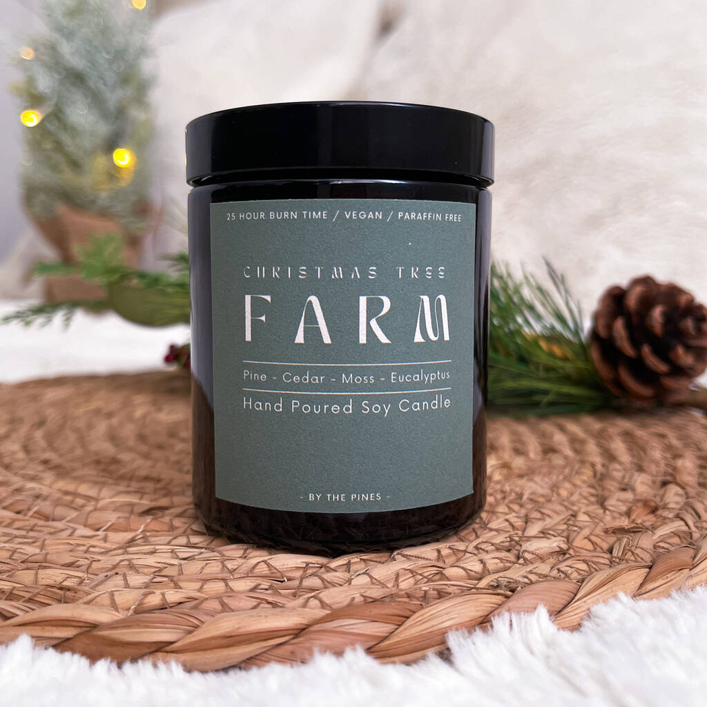 Christmas Tree Farm Christmas Apothecary Candle By By The Pines