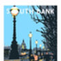 London Southbank Art Print, thumbnail 2 of 2