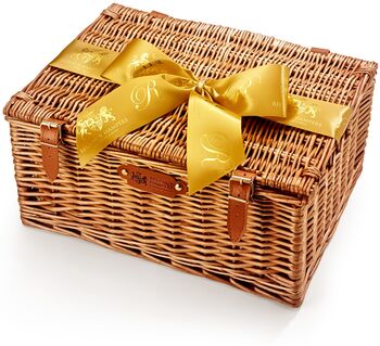Christmas Star Food Hamper With Champagne, 2 of 4